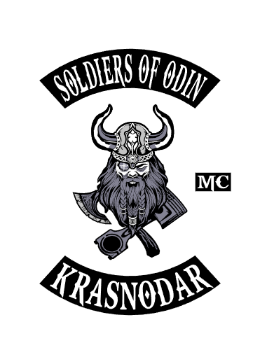 Эмблема мотоклуба Soldiers of Odin MC Krasnodar